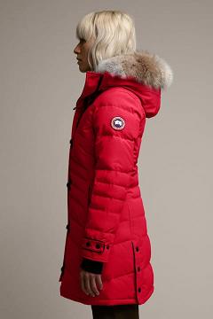 Chamarras Canada Goose Mujer Outlet - Lorette Abrigos Rojos OH2560948